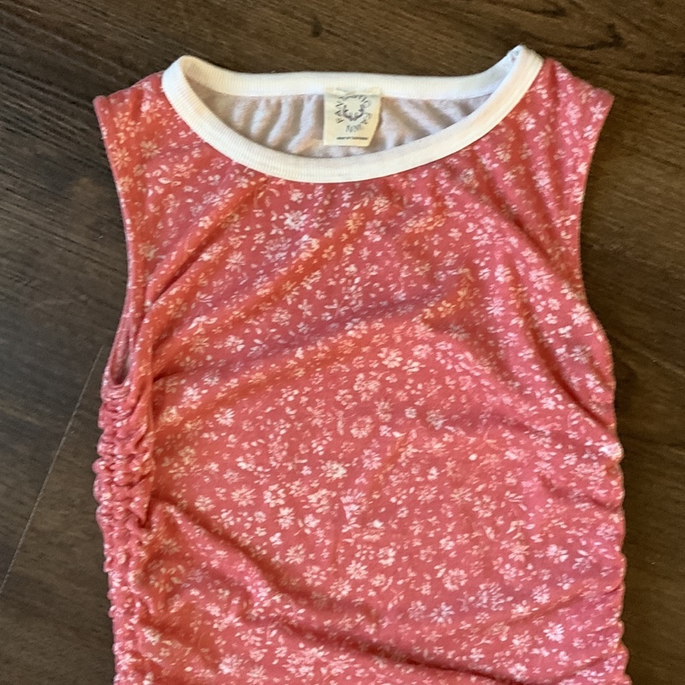 Fantastic Fawn fitted pink floral dress size small - Picture 2 of 5